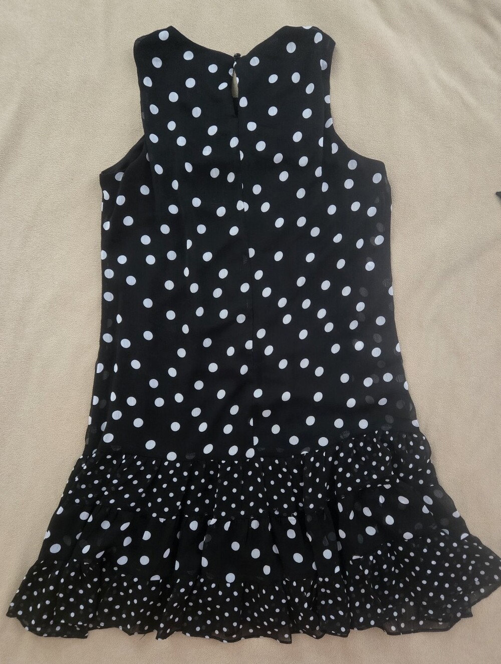 MSK Black and White Polka Dot Size 6